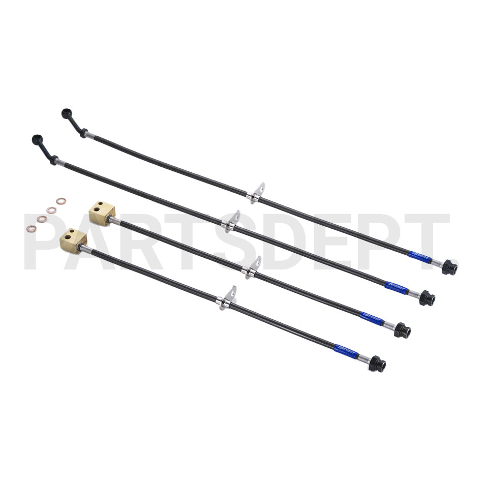 補修用ダイヤル　4枚セット TEFLON BRAKE LINE アコード/トルネオ CL7/CL9 ステンレス