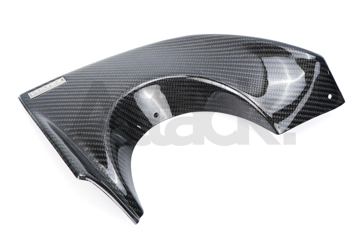 Voltex Carbon Fiber Burn Shield Cover - 03-06 Mitsubishi EVO 8 / 9