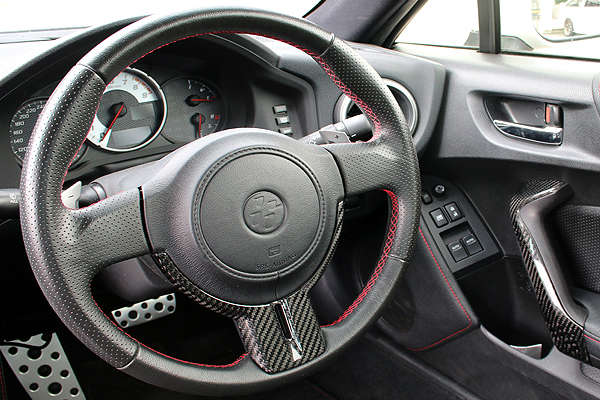 ChargeSpeed Carbon Steering Cowl -  2012+ FR-S / BRZ / GT-86