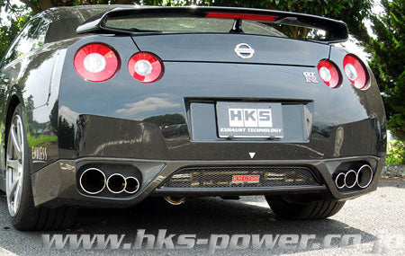 HKS 3Stage Exhaust System - 08+ Nissan GT-R (R35)