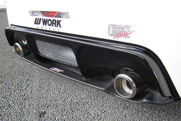 ChargeSpeed Type 1 Rear Diffuser (CFRP) - 2012+ FR-S / BRZ / GT-86
