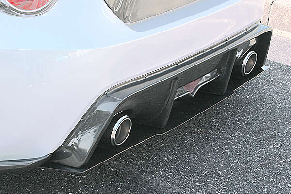 ChargeSpeed Rear Carbon UnderTray (Diffuser) - 2012+ FR-S / BRZ / GT-86