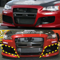 ChargeSpeed Ralliart T1 Front Side Duct Cowl CF - 08-16 Mitsubishi EVO X