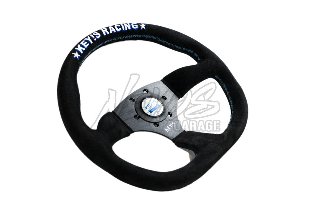 Key's Racing D-Type Steering Wheels - Leather or Suede