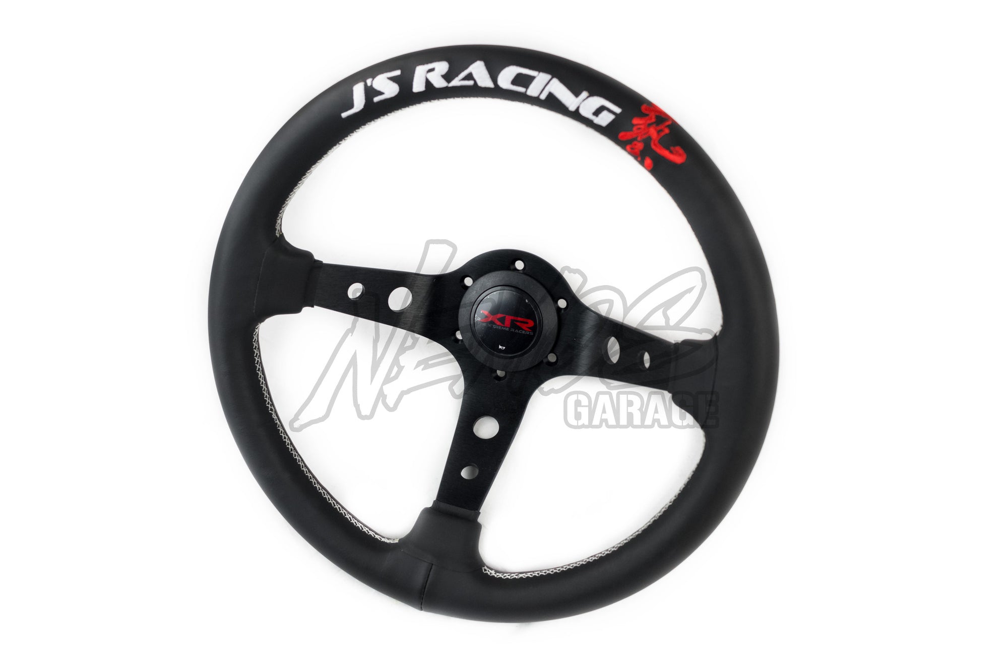 J's Racing "Xtreme Racers" Type-D Steering Wheel - U.S. Version