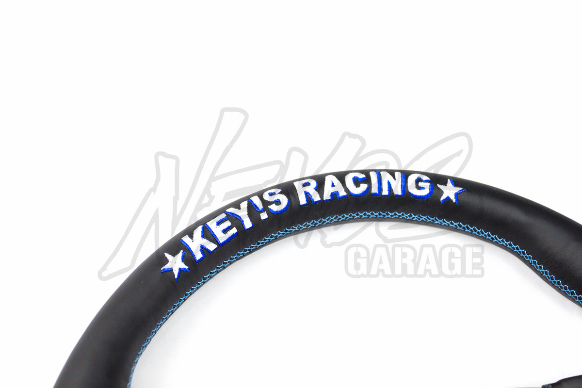 Key's Racing Flat Type Steering Wheels - Leather or Suede - Art of ...