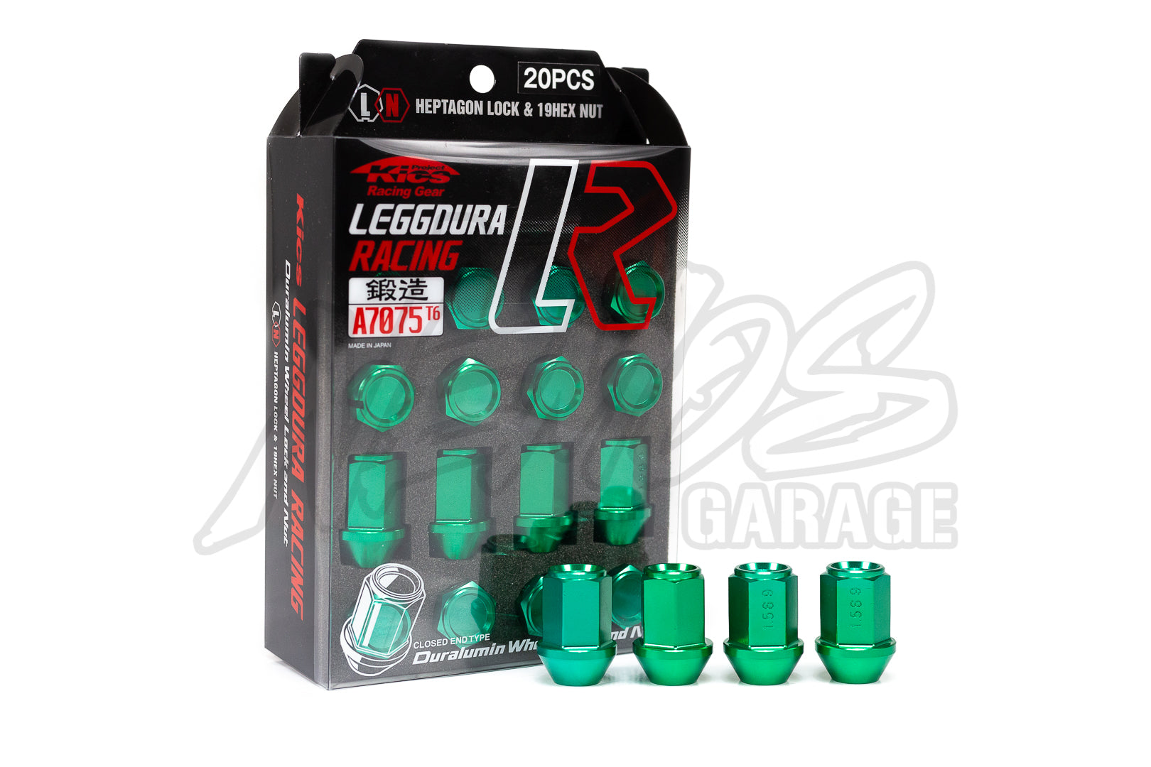 Project Kics Leggdura Racing Lug Nuts (Multiple Colors)
