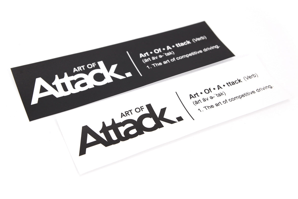 Art of Attack "Definition" Slap Matte Decal