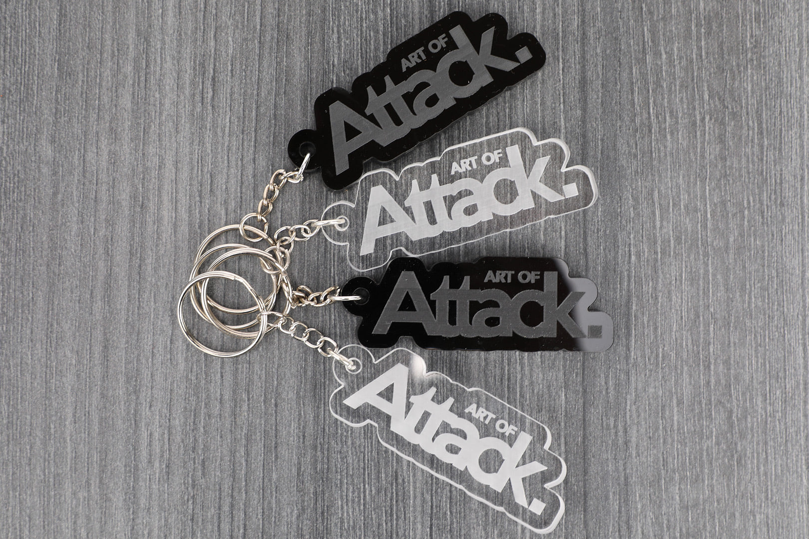 Art of Attack Acrylic Key Chain