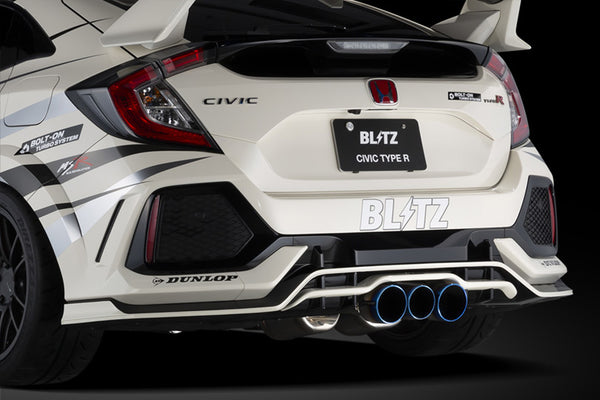 Blitz NUR-Spec VSR Cat-Back Exhaust System - 2017+ Civic Type-R (FK8 ...