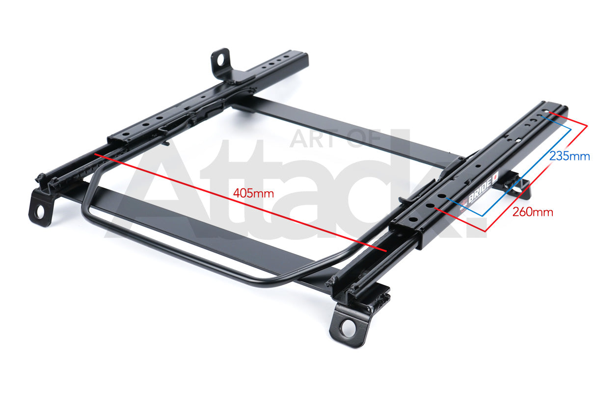 Bride Seat Rail Type RO - Honda/Acura Applications