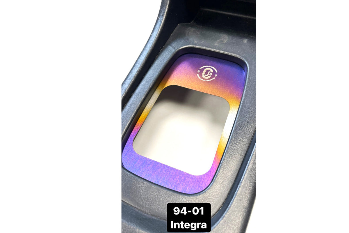 Chasing J's Titanium Shift Boot Delete Plate Civic/Integra (EG/EK/DC2