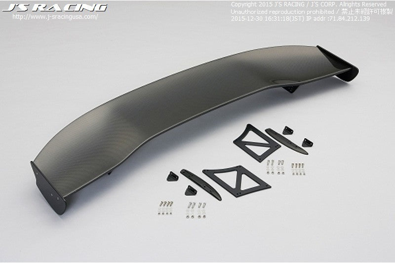 J's Racing 3D Dry Carbon GT Wings - Honda/Acura Applications