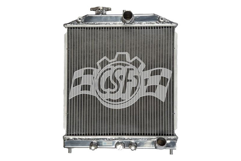 CSF Race Aluminum Radiator (Half Size) - 92-00 Civic / 92-97 Delsol