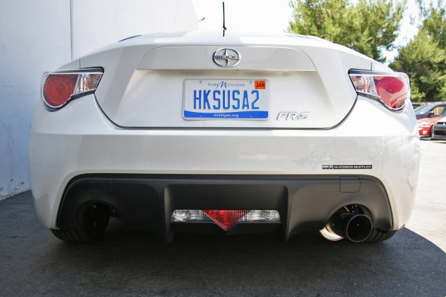 HKS Hi-Power Single Racing Ti-Tip Exhaust- 2013+ Toyota Gt-86 / Subaru BRZ / Scion FRS