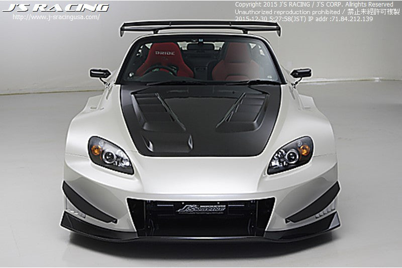 J's Racing Widebody Aero System Type GT - 00-09 S2000 (AP1/2) - Art of  Attack - ART OF ATTACK PARTS