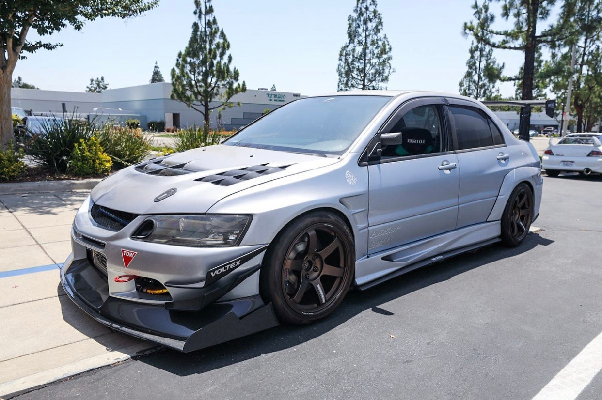 Chargespeed Wide Fenders (Front) - 03-06 Mitsubishi EVO 8 / 9