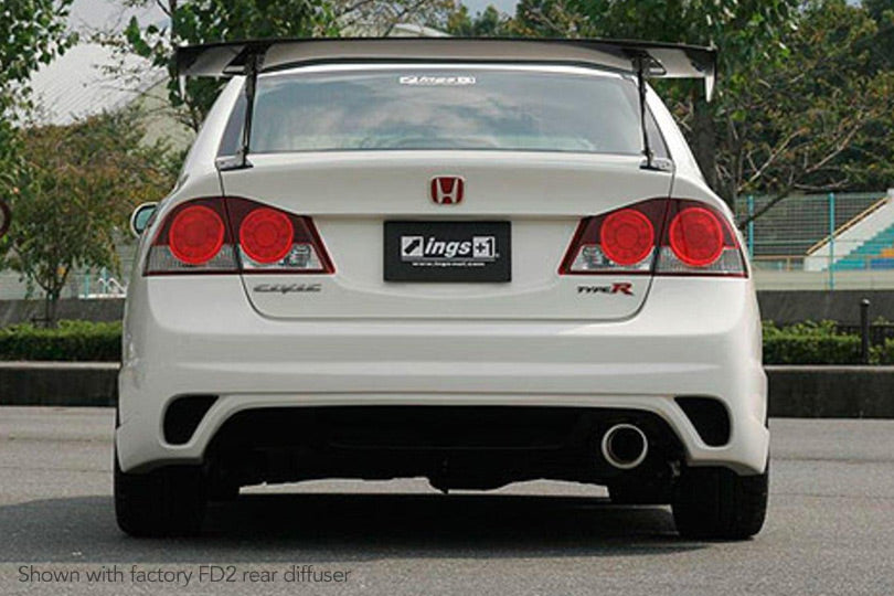 INGS+1 N-Spec Rear Bumper - 06-11 Civic Type R (FD2) - Art of