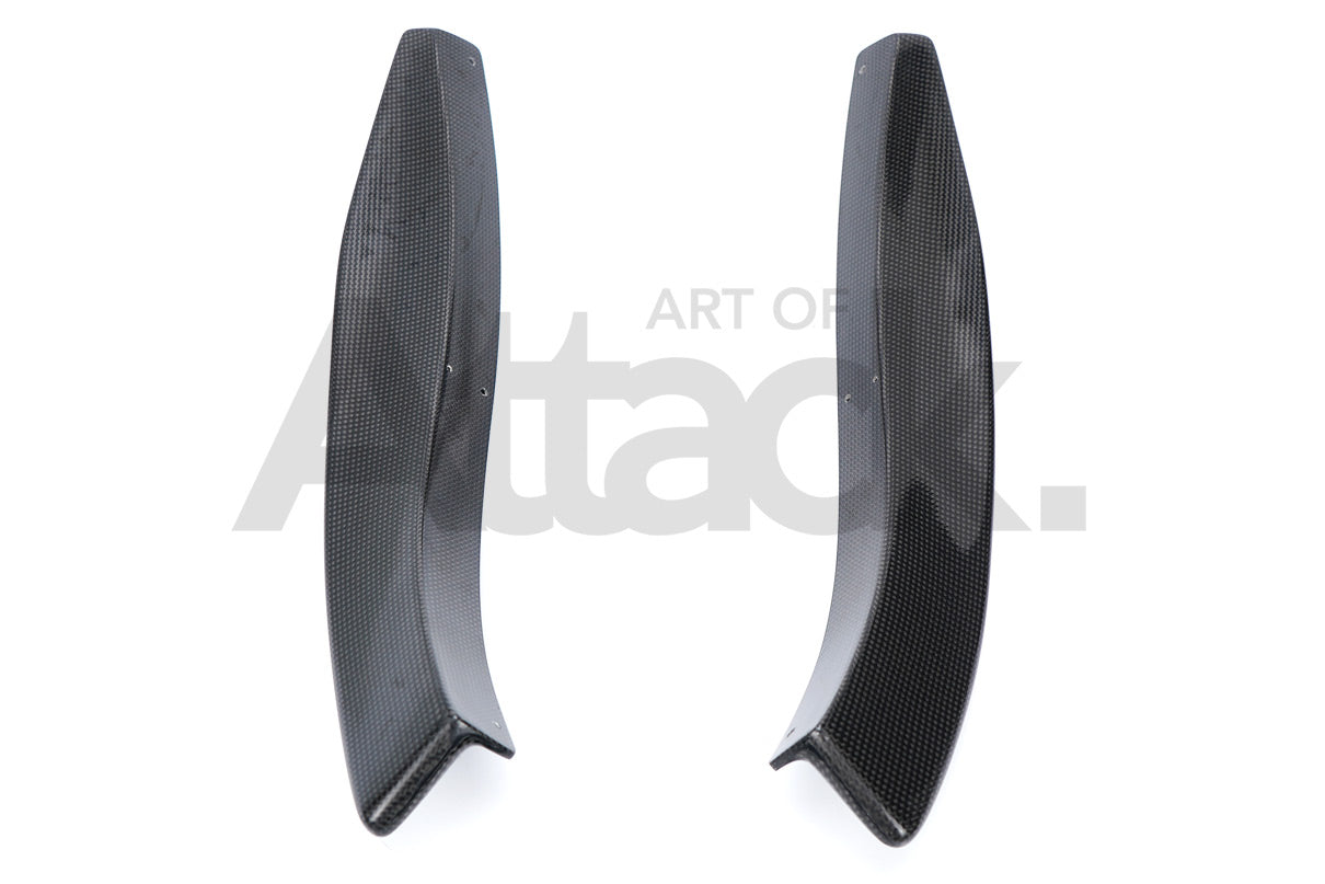 J's Racing Canards for J's Type-S Front Bumper - 04-08 TSX (CL7)