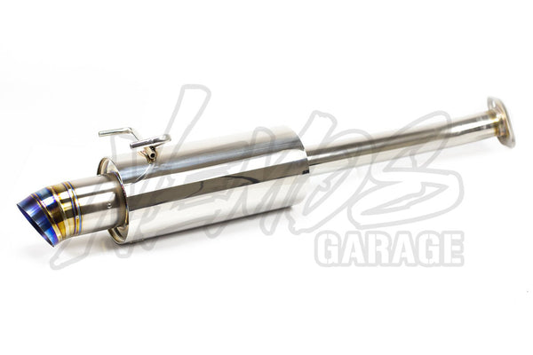 J's Racing Premium Semi Titanium Axleback Exhaust Systems - Honda/Acura  Applications