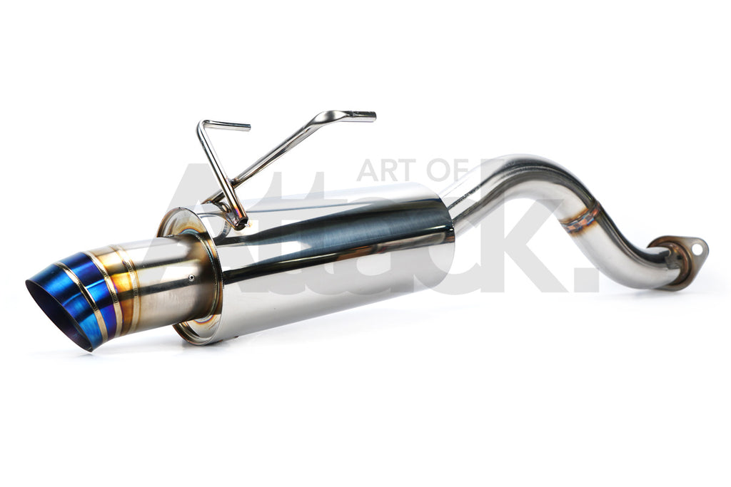 J's Racing Premium Semi Titanium Axleback Exhaust Systems - Honda/Acura  Applications