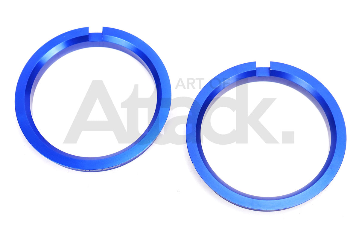 Muteki Hub Centric Ring Set (Pair / Blue) 75mm / 64.1mm Art of