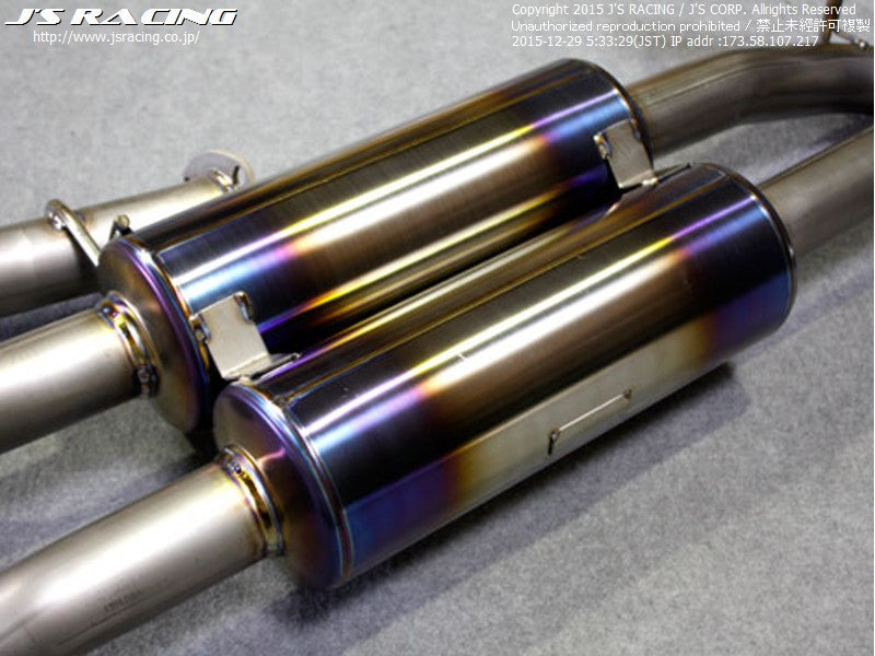 J's Racing Titanium FX-Pro Exhaust System - 91-05 NSX (NA1/2)