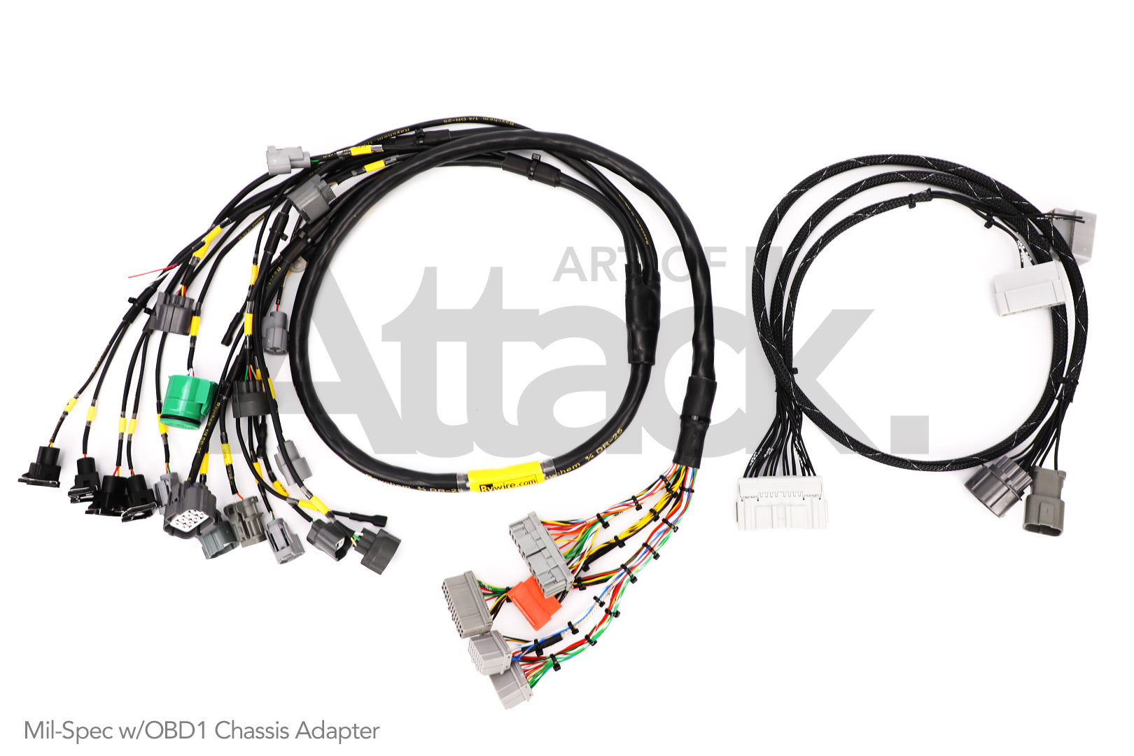 Rywire OBD1 Mil-Spec B/ D-series Tucked Engine Harness - Honda / Acura Applications