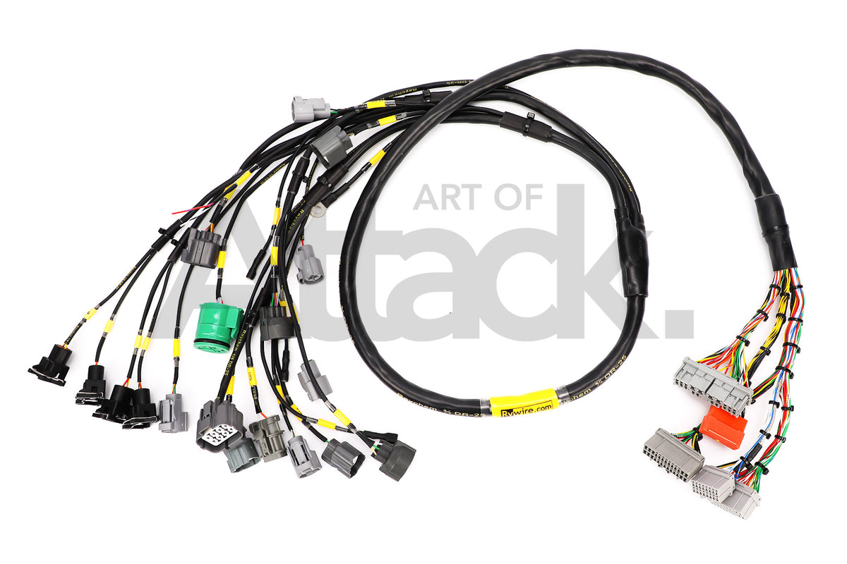 Rywire OBD1 Mil-Spec B/ D-series Tucked Engine Harness - Honda / Acura ...