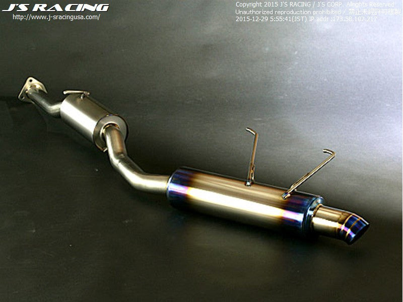 J's Racing Titanium FX-Pro Exhaust Systems - 00-09 S2000 (AP1/2)