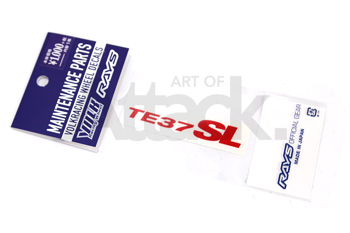 Volk Racing TE37SL Lip Replacement Sticker