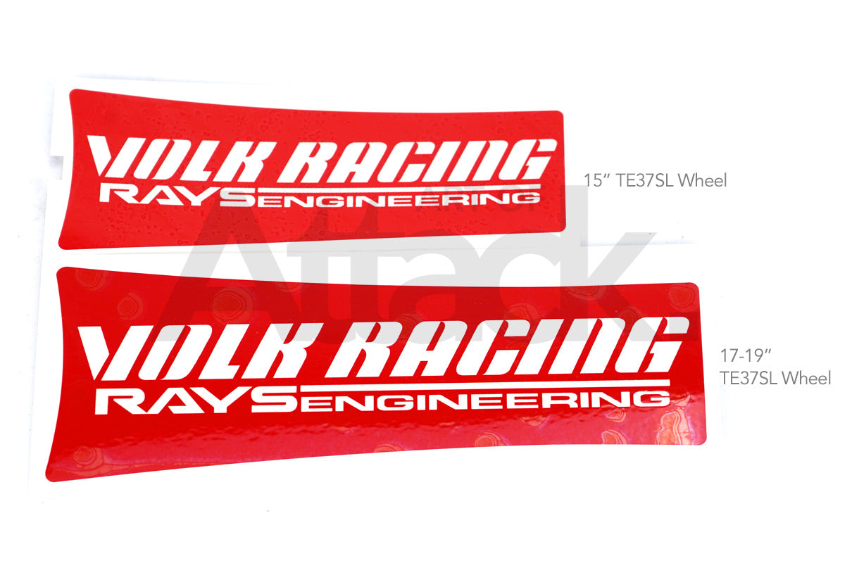 Volk Racing TE37SL Spoke Replacement Sticker